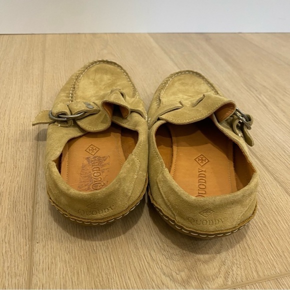 Quoddy Ring Mules handcrafted in sand leather - Picture 3 of 6